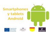 Presentación smartphones y tablets