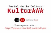 Kulturklik Presentación Eibar Bibliotecas