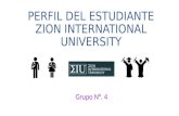 El perfil del estudiante de zion international university compatible