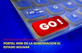 Portal Web Gobernación del Estado Bolívar