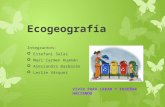 Exposición ecogeografia grupal