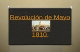 Revolución de mayo 1810.