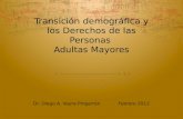 Transición demográfica y derechos de los adultos mayores