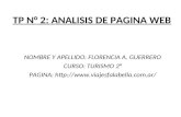 Tp n° 2 " Análisis de Página web"- Informática- Ifts 23