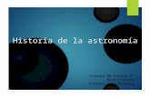 Historia de la astronomía