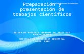 Preparación y presentación de trabajos científicos_Universidad Autónoma de Tamaulipas