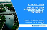 Side Event IMDEA_Pedro Catalinas, Madrid City Council, 14th January, UN Water Conference Zaragoza 2015