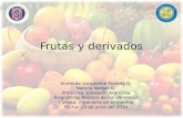 Frutas y derivados (análisis de los alimentos)