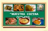 Actividad Evaluada "Nuestra Cocina Chilena"