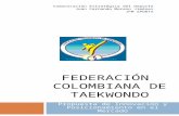 Template federación colombiana de taekwondo