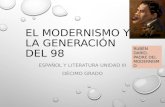 El modernismo y la generación del 98
