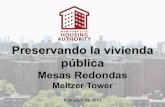 NYCHA Infill Sites Presentation for Roundtable Meeting 4-8-13 (Meltzer Tower) (Spanish)