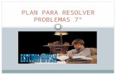 Plan Para Resolver Problemas 7