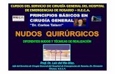 CLASE DE NUDOS QUIRÚRGICOS. HECA 2015