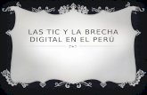 Las tic y la brecha digital en el Perú