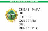Ideas para un eje de gobierno de San Isidro