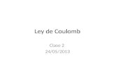 Ley de Coulomb Clase 2