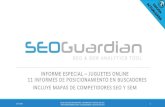 SEOGuardian - Especial Juguetes en España - 6 meses después