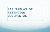 TRABAJO FINAL EXPRESION ORAL Y ESCRITA / Presentacion tablas de retencion documental TRD