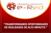 Promocionales E-red presentación