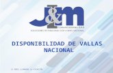 Vallas Disponibles J&M COMUNICACIONES 06-03-15