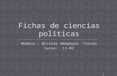 Fichas de ciencias politicas