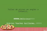 Taller pizza en anglés