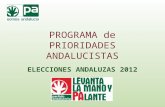 Programa prioritario andalucista