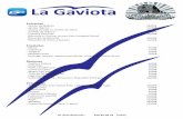 Carta Caseta La Gaviota en la Feria de Melilla 2013