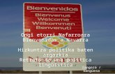 Ongi etorri nafarroara / Bienvenidas a Navarra / Bienvenidos a Navarra