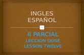 Ingles-Espa±ol II parcial
