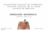 Semiología cirugía