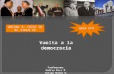 Vuelta a la democracia en Chile