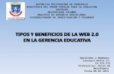 WEB 2.0 Y HERRAMIENTAS (WIKIS) E IMPORTANCIA DE LA WEB 2.0 EN LA GERENCIA EDUCATIVA