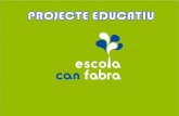 Presentacio projecte educatiu