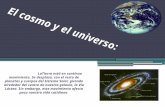 El cosmo y el universo (d.eduardo)