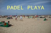 Padel playa