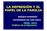 Depresión y familia 2010
