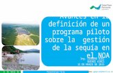 Presentación Pograma Sudamericano en Gestión de la Sequía en el NOA - Leandro Díaz