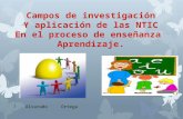 Campos de investigacion y aplicación de las ntic