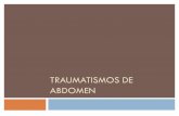 Traumatismos de abdomen