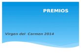 Premios Virgen del  carmen 2014