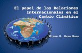 El papel de las relaciones internacionales en el cambio climático