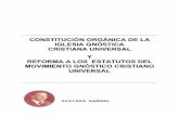 Constitucion Organica de la Iglesia Gnostica Universal