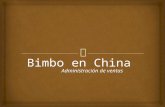 Bimbo en China ev