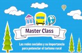 Master class, redes sociales para potenciar el turismo rural