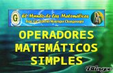 C1   operadores matemáticos simples