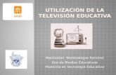 Utilización de la televisión educativa  y sus diferencias