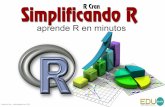 Simplificando R - Aprende R en minutos