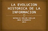 La evolucion historica de la informacion